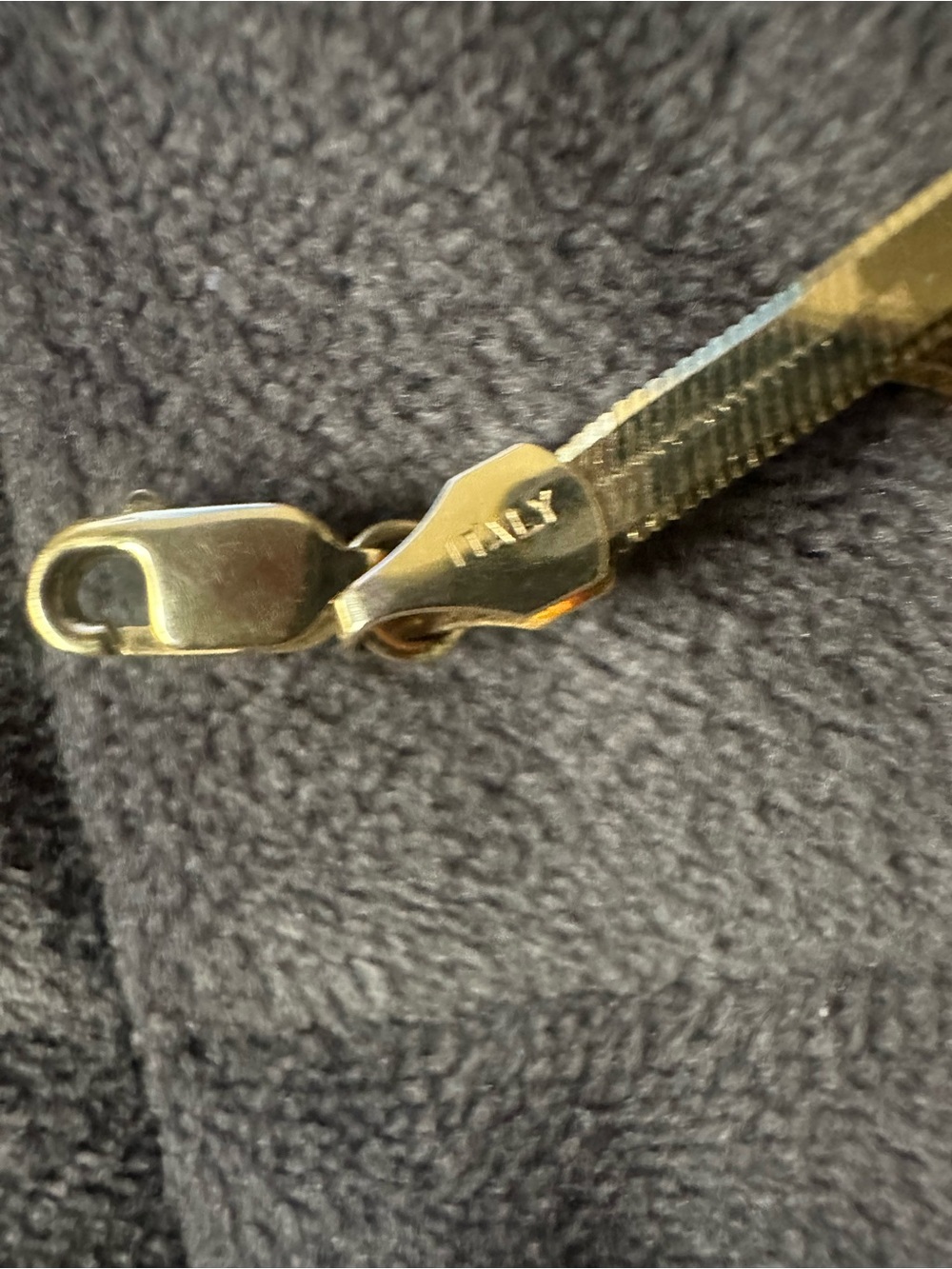 New 14k Women's Herringbone Bracelet - Picture 3 of 4